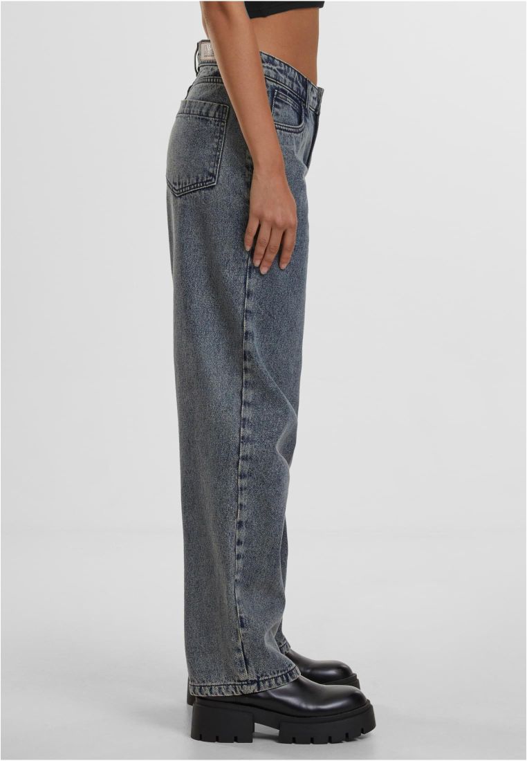 Ladies Mid Waist 90´s Jeans - Naisten Farkut - TTUTB7127 - 6