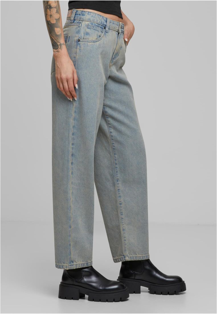 Ladies Mid Waist 90´s Jeans - Naisten Farkut - TTUTB7127 - 936