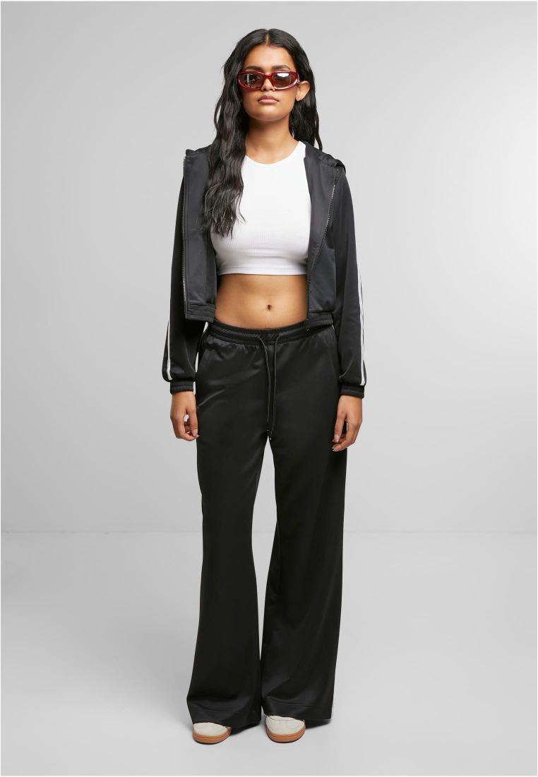 Ladies Cropped Track Jacket - Naisten  Colleget ja Collegetakit - TTUTB7135 - 5