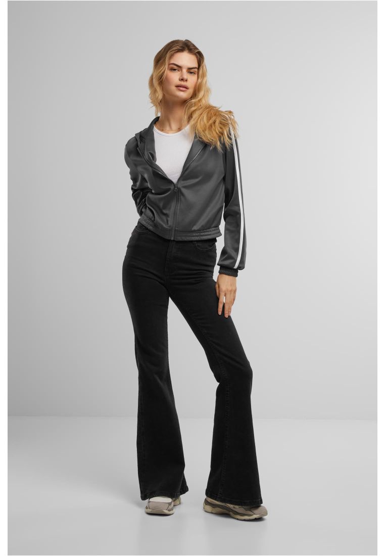 Ladies Cropped Track Jacket - Naisten  Colleget ja Collegetakit - TTUTB7135 - 306
