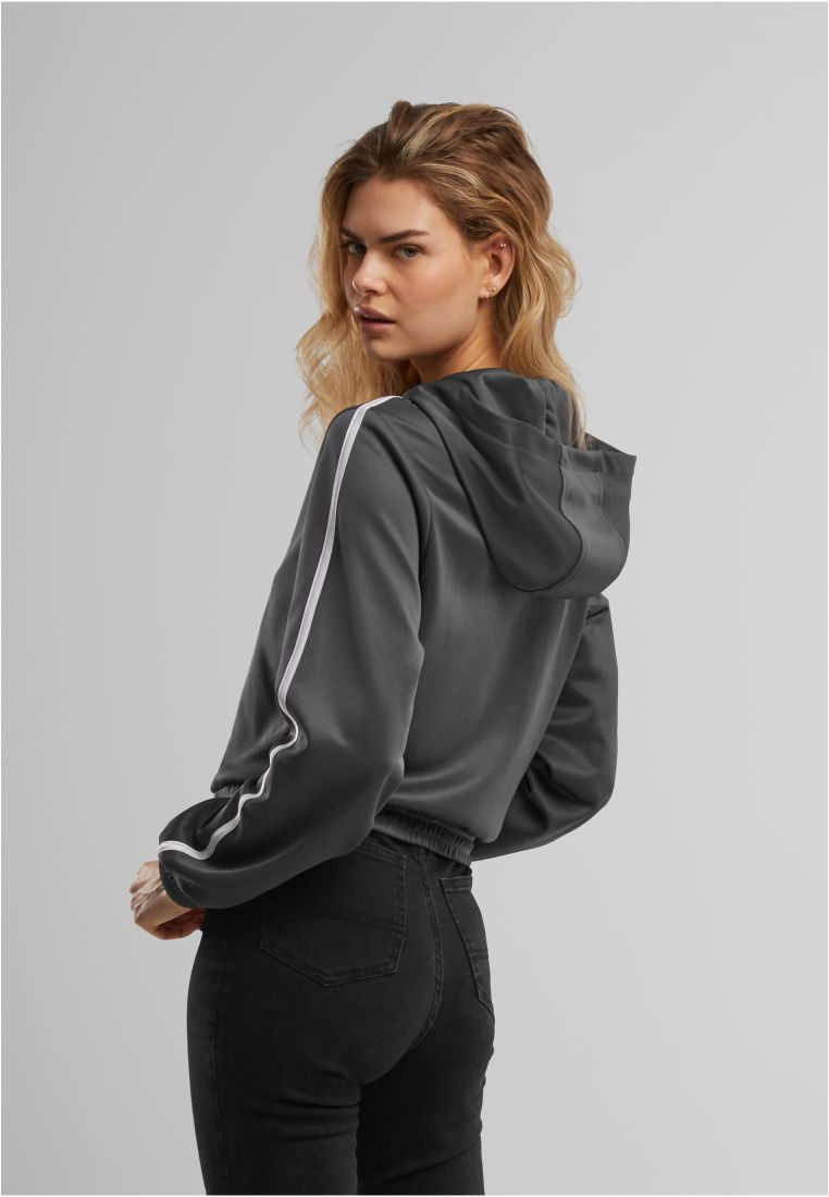 Ladies Cropped Track Jacket - Naisten  Colleget ja Collegetakit - TTUTB7135 - 305