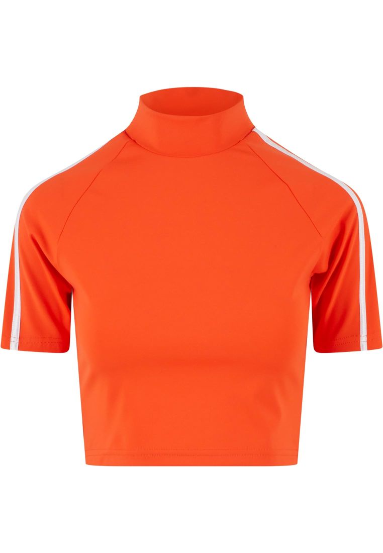 Ladies High Neck Short Tee -  - TTUTB7137 - 307