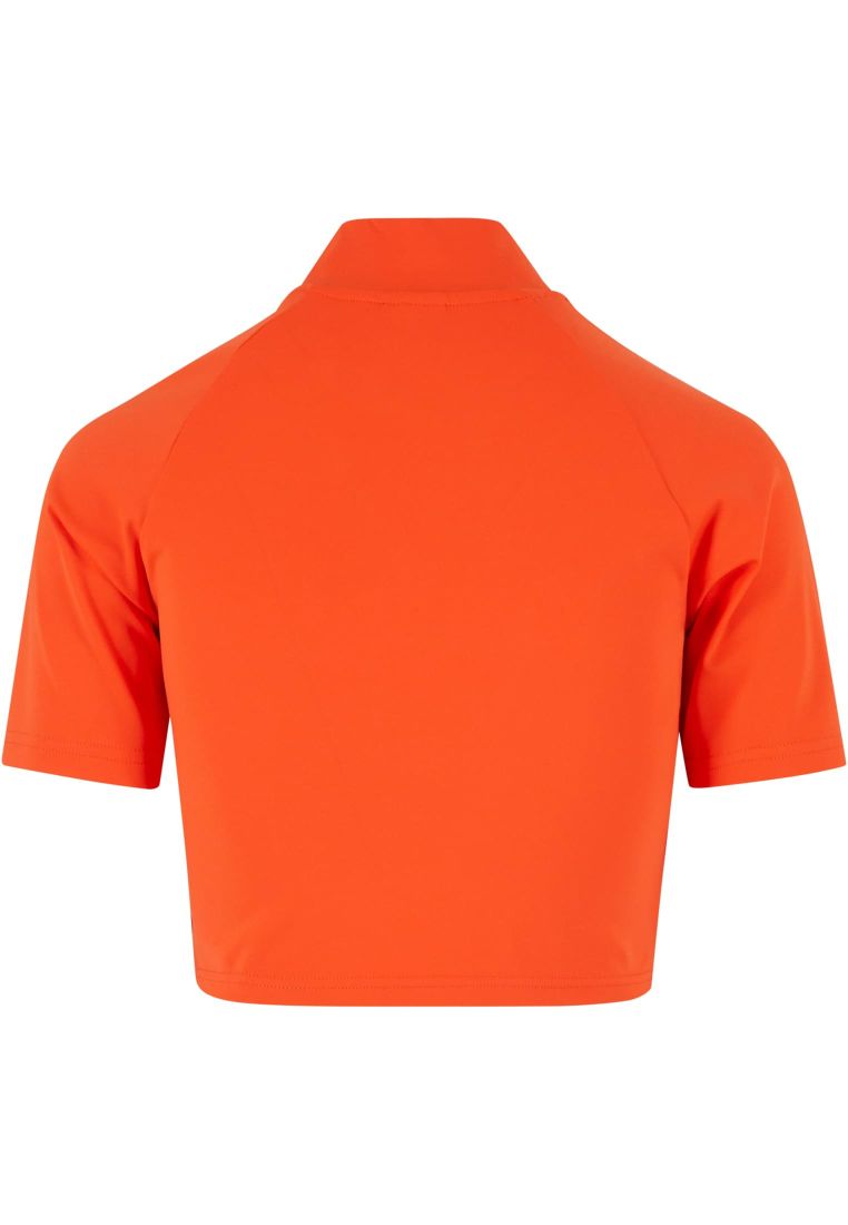 Ladies High Neck Short Tee -  - TTUTB7137 - 308