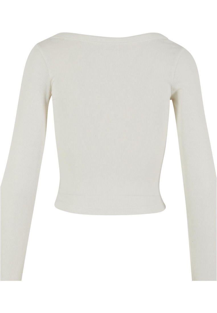 Ladies Organic Rib Jersey Wide Neck Long - - TTUTB7147 - 308