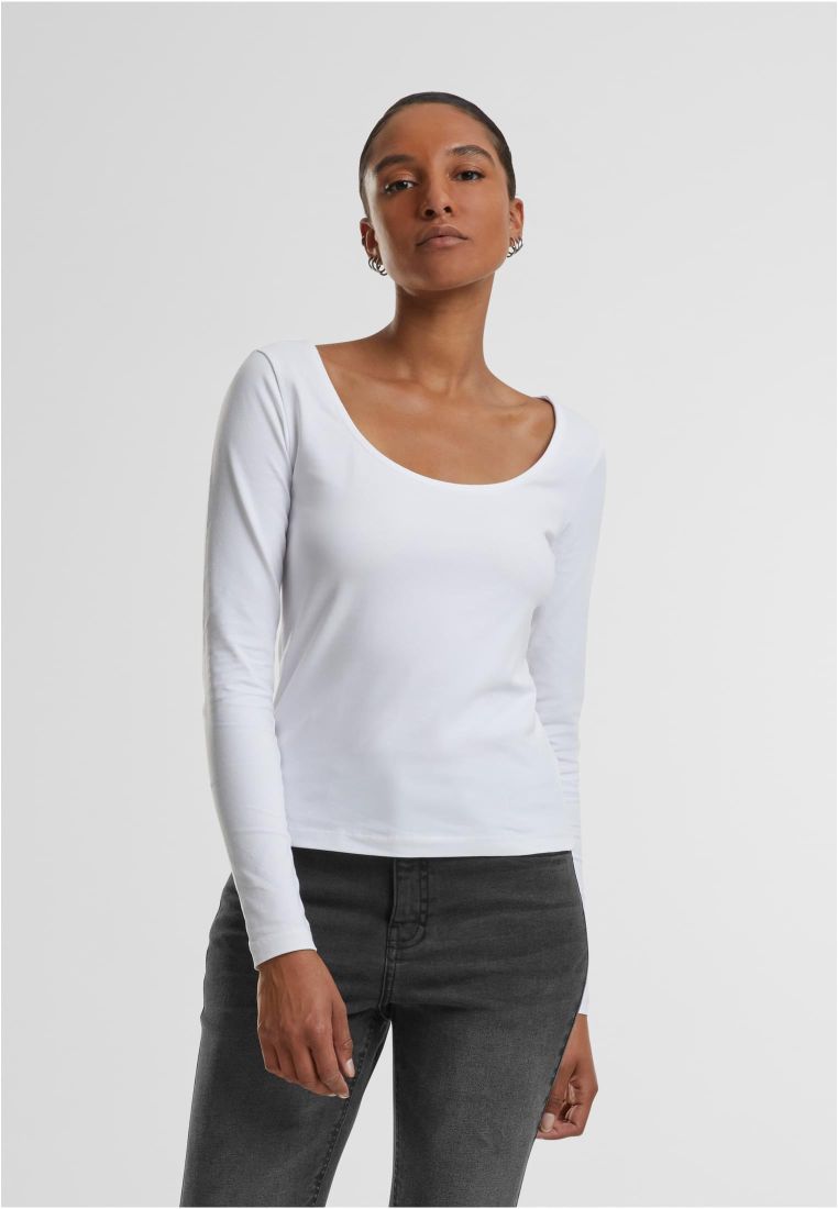 Ladies Wide Neck Longsleeve - - TTUTB7162 - 301