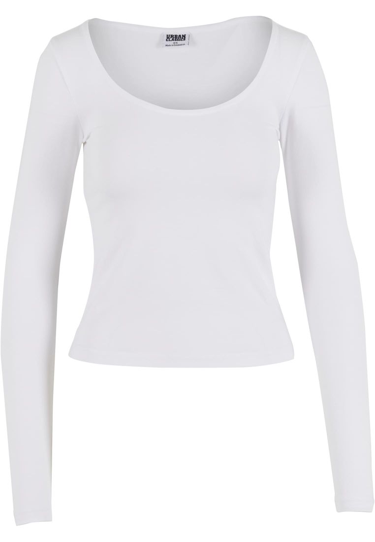 Ladies Wide Neck Longsleeve - - TTUTB7162 - 307