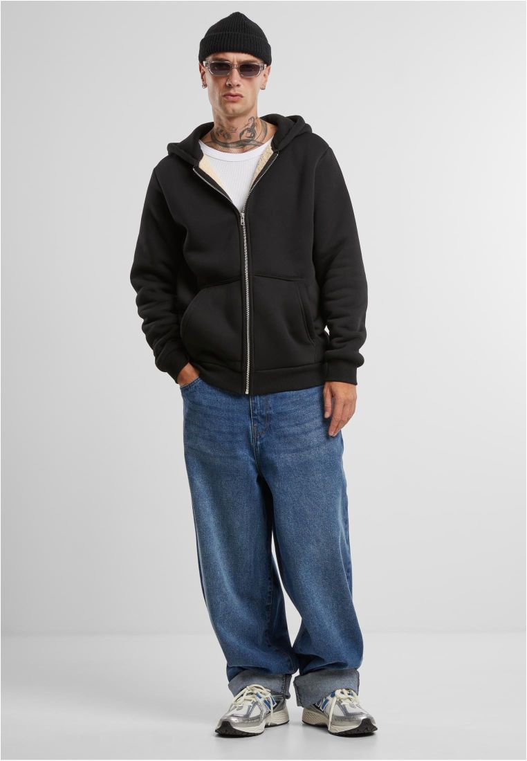 Bonded Sherpa Zip Hoody - - TTUTB7165 - 5
