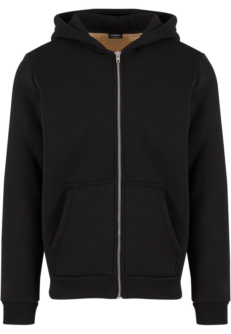 Bonded Sherpa Zip Hoody - - TTUTB7165 - 6