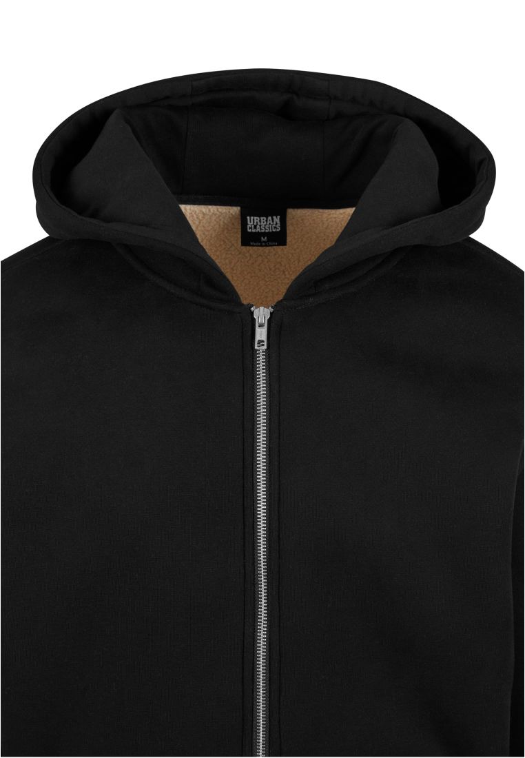 Bonded Sherpa Zip Hoody - - TTUTB7165 - 8