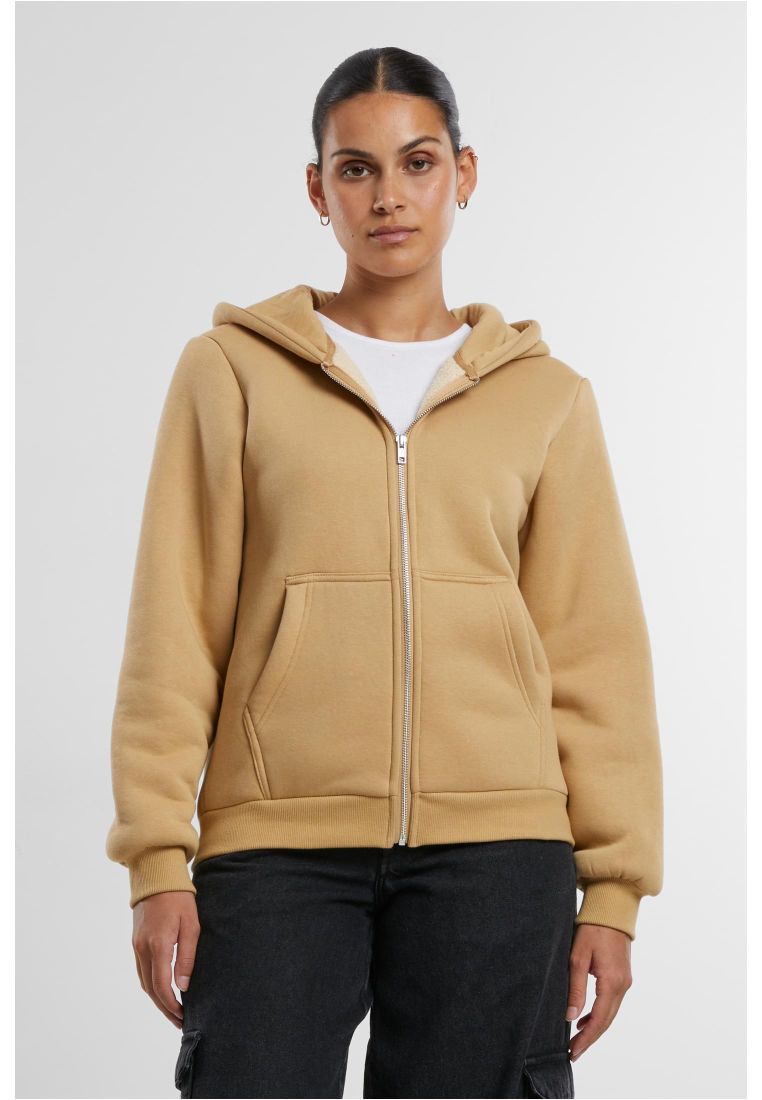 Ladies Bonded Sherpa Zip Hoody -  - TTUTB7166 - 301