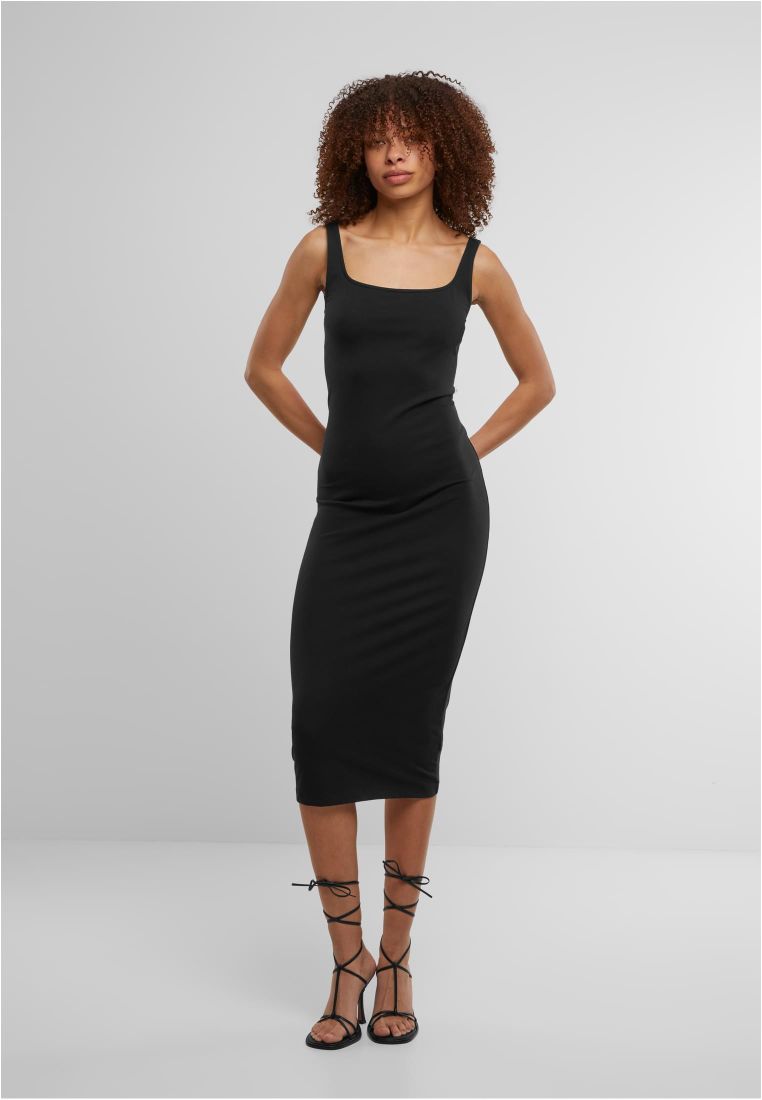 Ladies Basic Long Cotton Jersey Dress -  - TTUTB7180 - 31