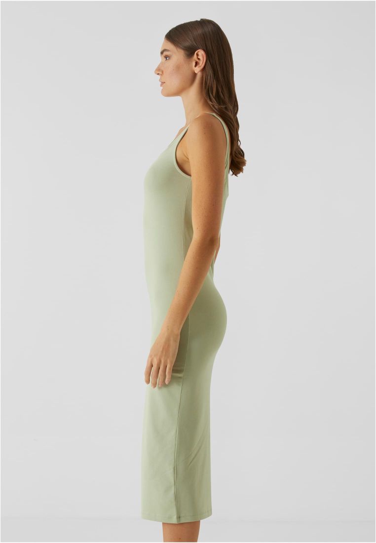 Ladies Basic Long Cotton Jersey Dress - - TTUTB7180 - 305