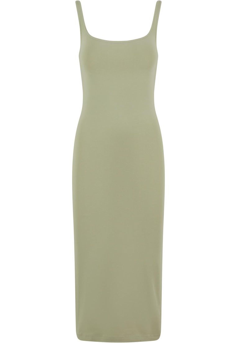 Ladies Basic Long Cotton Jersey Dress - - TTUTB7180 - 309