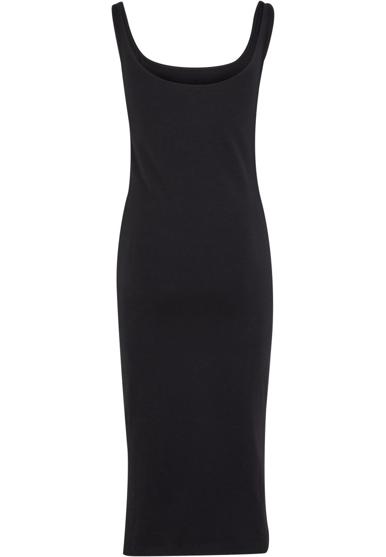 Ladies Basic Long Cotton Jersey Dress - - TTUTB7180 - 40