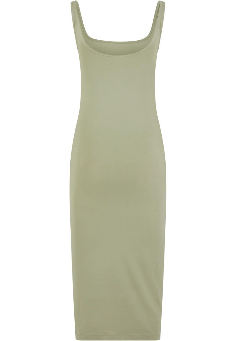 Ladies Basic Long Cotton Jersey Dress - - TTUTB7180 - 310