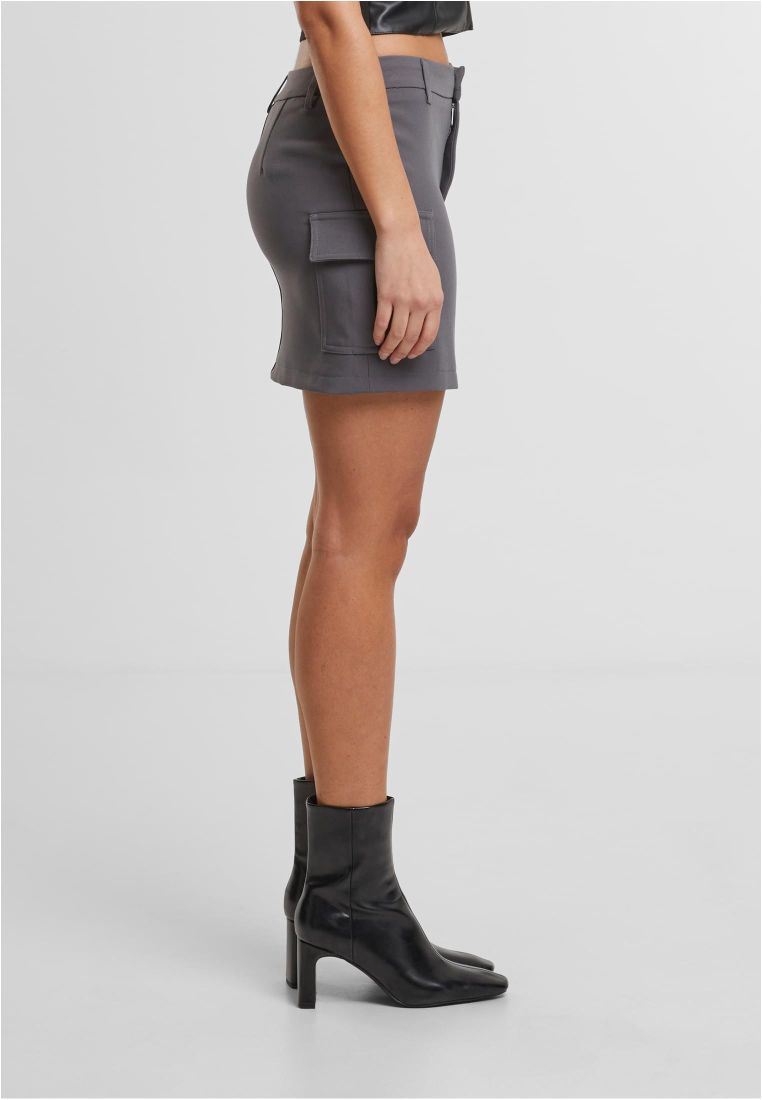 Ladies Short Patched Pocket Skirt -  - TTUTB7187 - 187