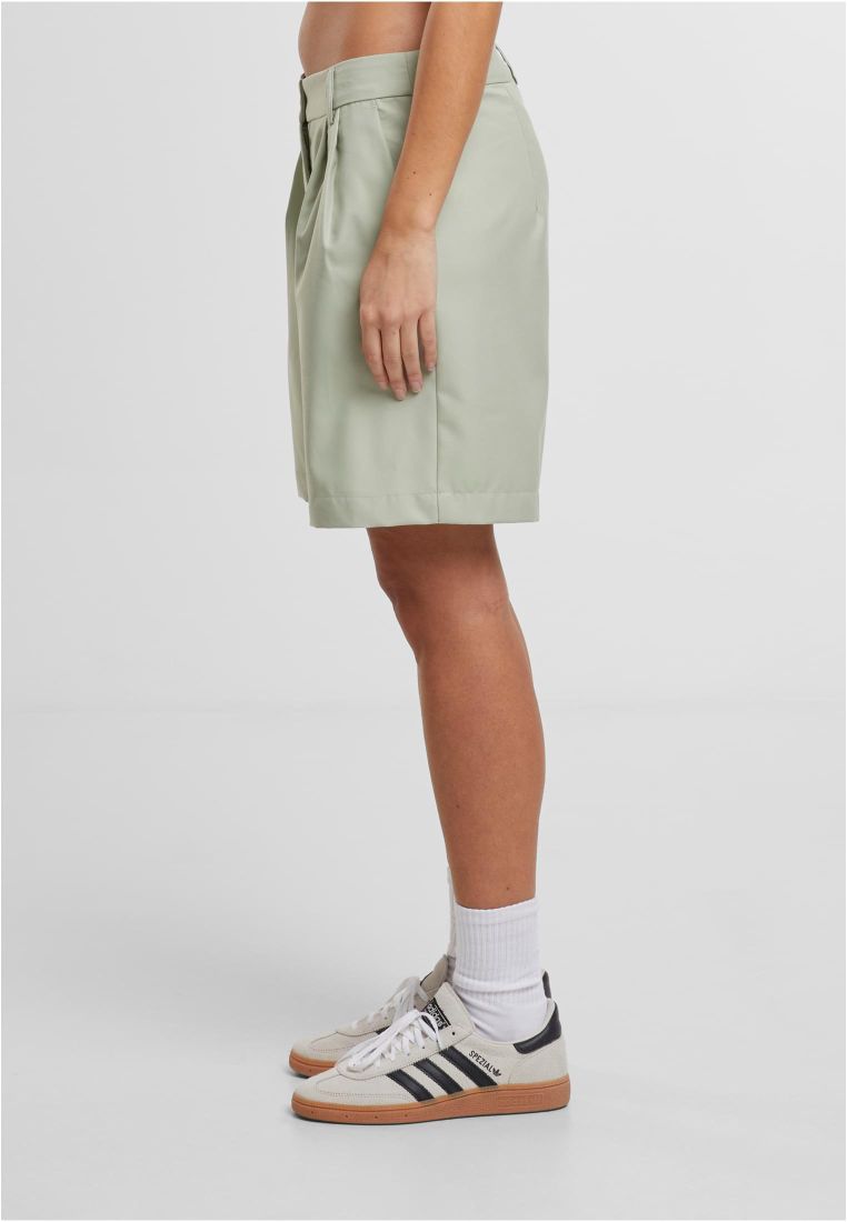 Ladies Pleated Bermuda Shorts - Ladies Shorts, Skirts and Dresses - TTUTB7196 - 335