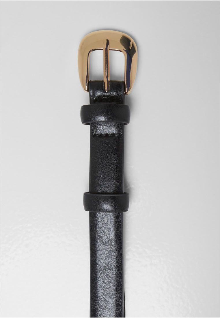 Chunky Buckle Slim Belt - - TTUTB7208 - 4