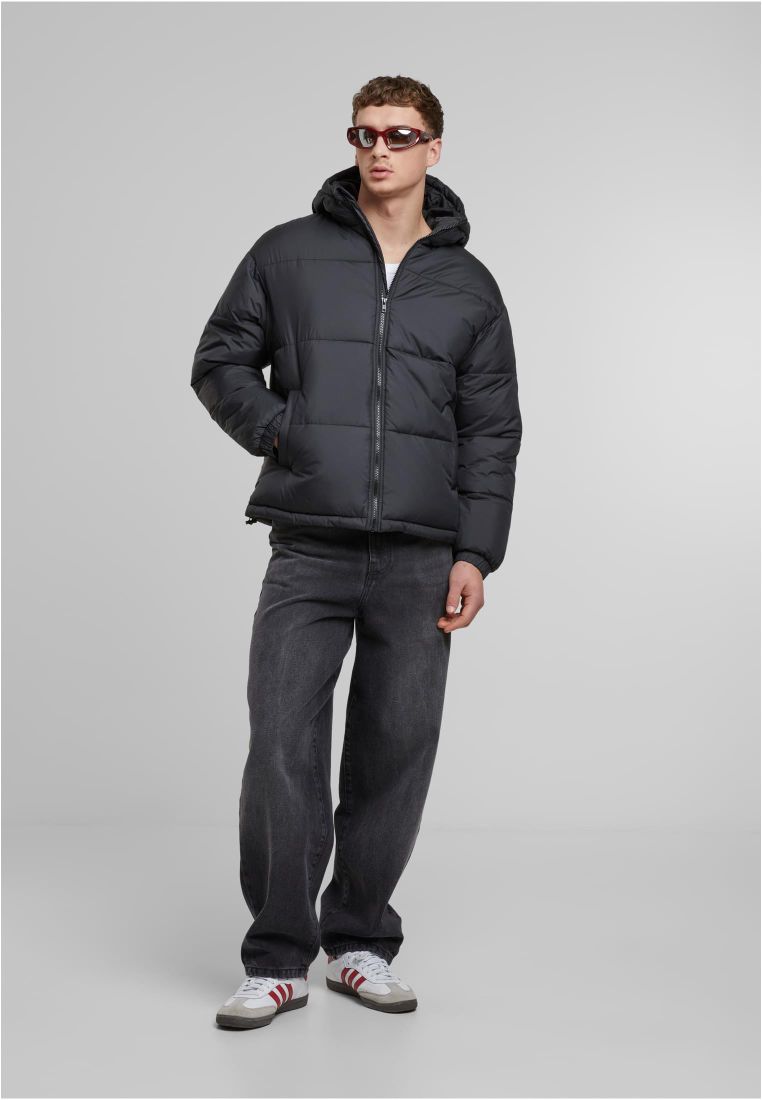 Basic Puffer Jacket With Hood -  - TTUTB7257 - 7