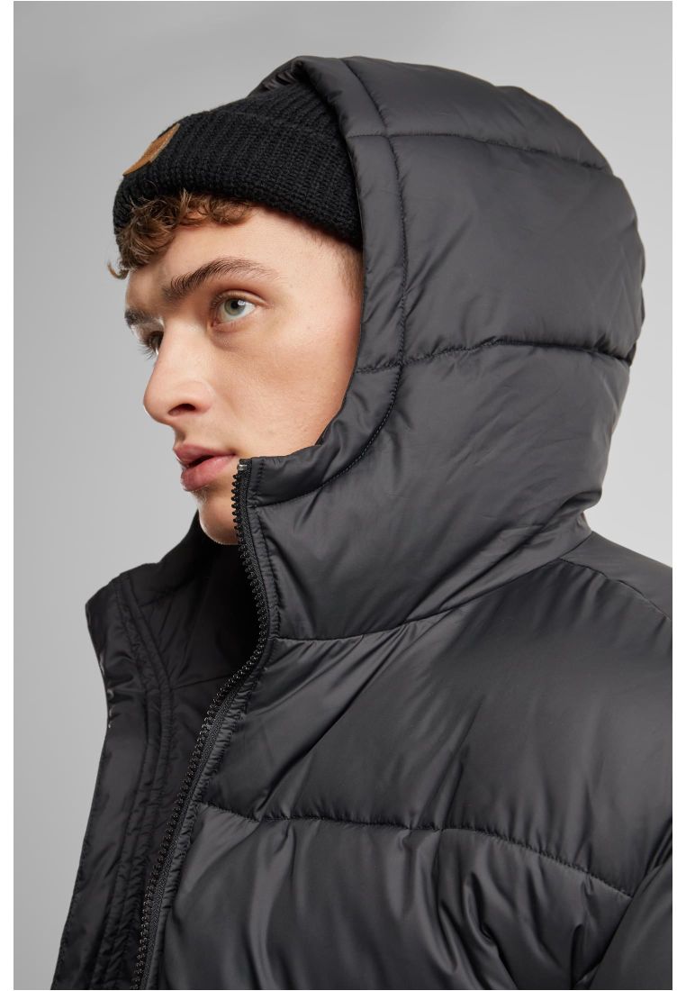 Basic Puffer Jacket With Hood -  - TTUTB7257 - 9