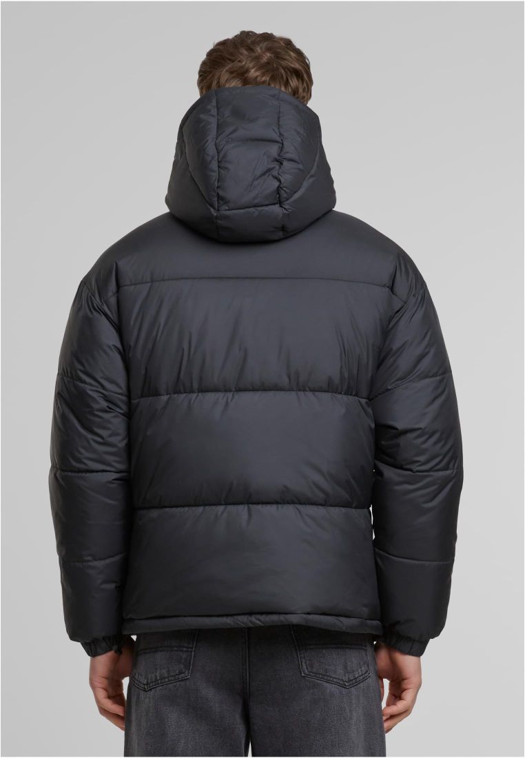 Basic Puffer Jacket With Hood -  - TTUTB7257 - 5