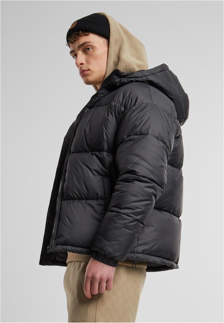 Basic Puffer Jacket With Hood -  - TTUTB7257 - 4