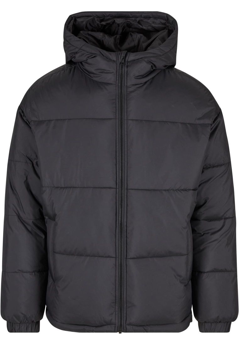 Basic Puffer Jacket With Hood -  - TTUTB7257 - 2