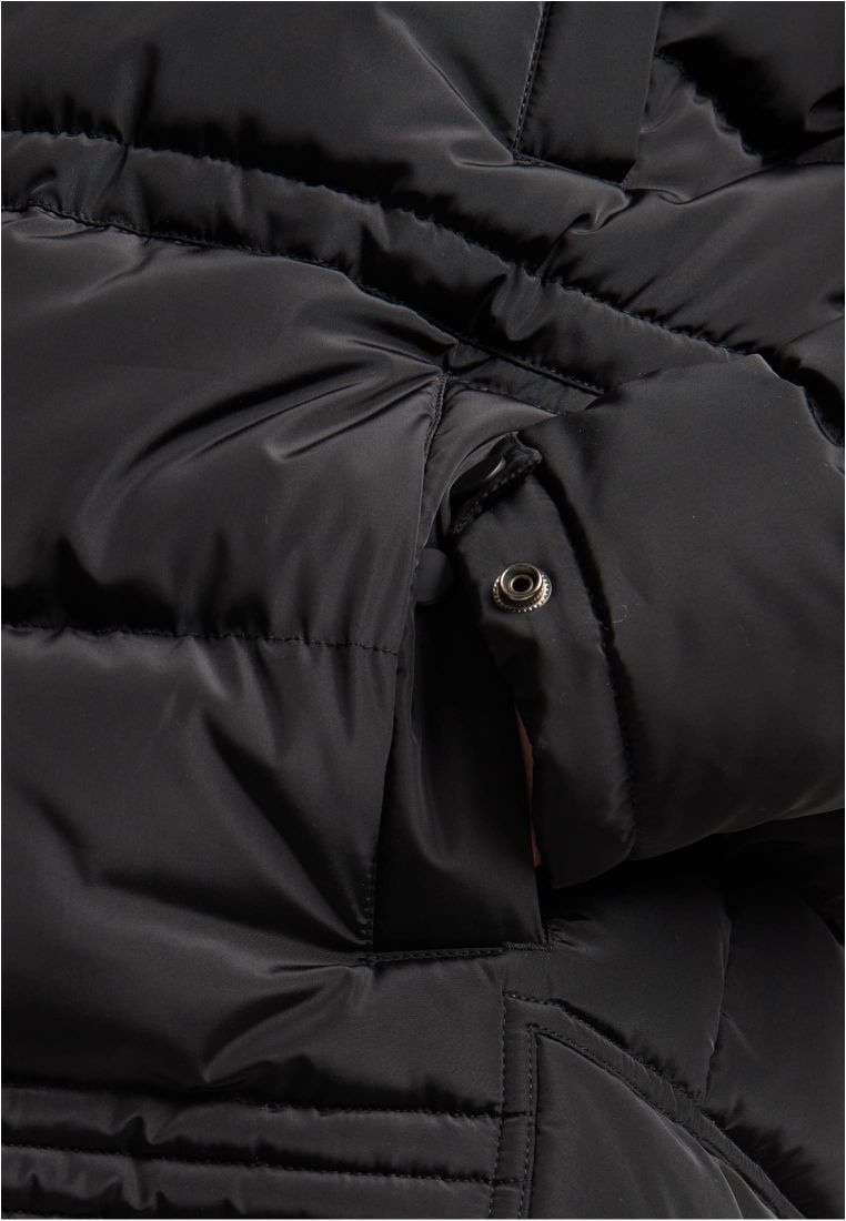 Puffer Jacket With Detachable Fur Collar - Mens Jackets - TTUTB7259 - 41