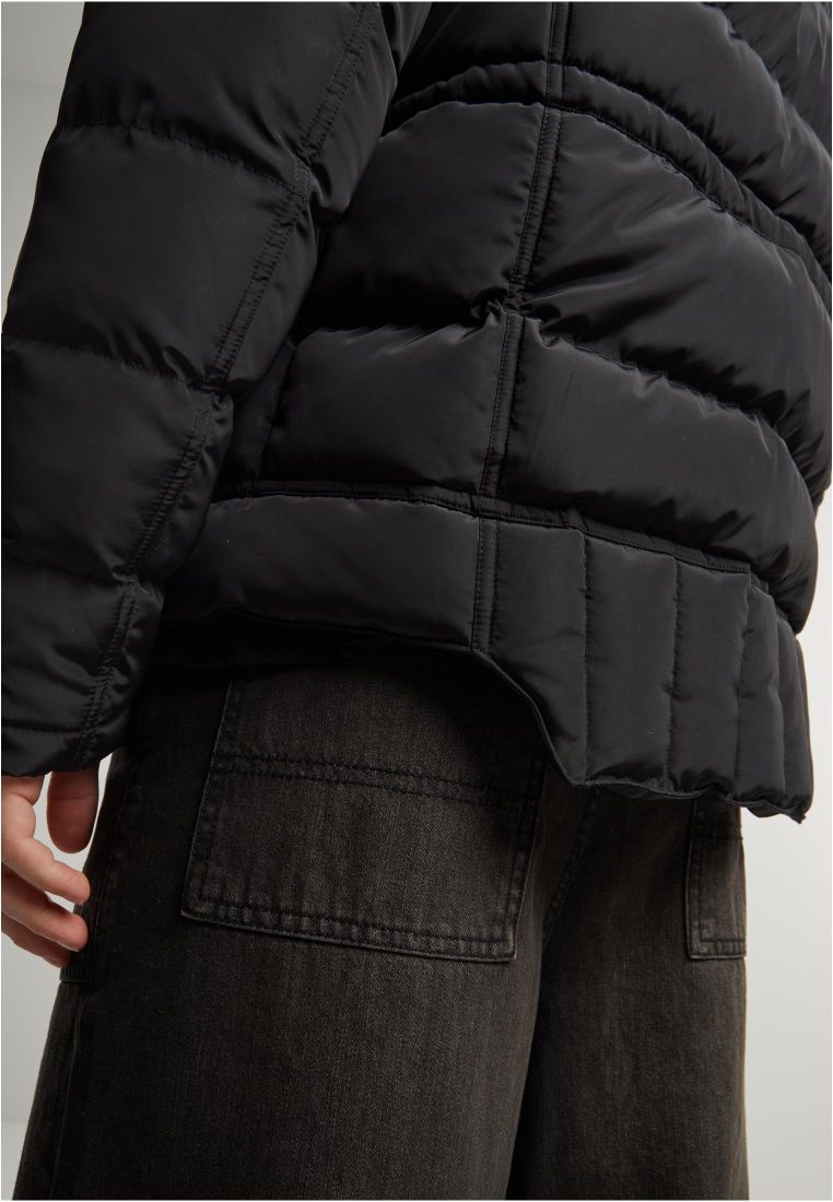 Puffer Jacket With Detachable Fur Collar - Mens Jackets - TTUTB7259 - 42