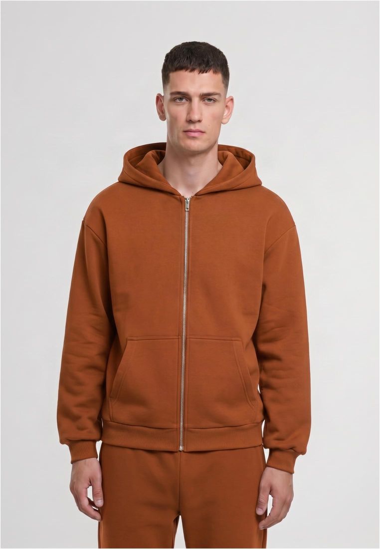 Fluffy Zip Hoody - Miesten Hupparit - TTUTB7284 - 2281