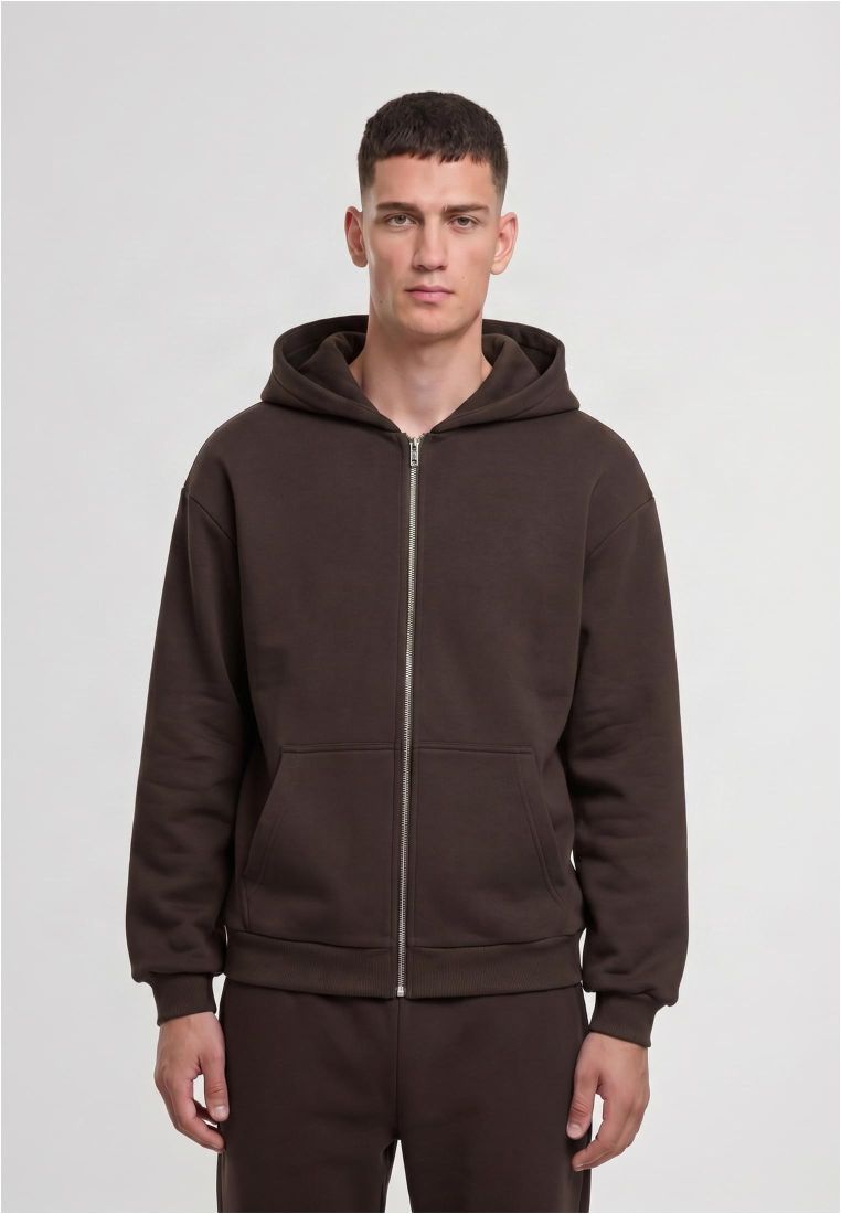 Fluffy Zip Hoody - Miesten Hupparit - TTUTB7284 - 5341