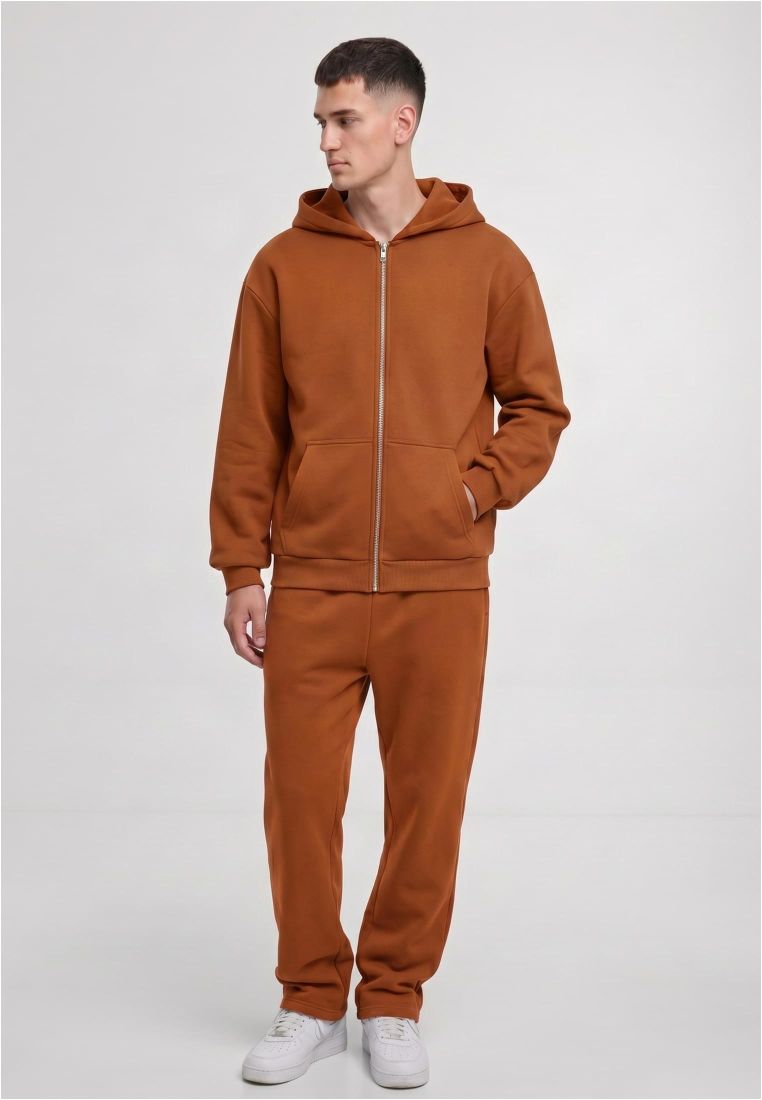 Fluffy Zip Hoody - Miesten Hupparit - TTUTB7284 - 2286