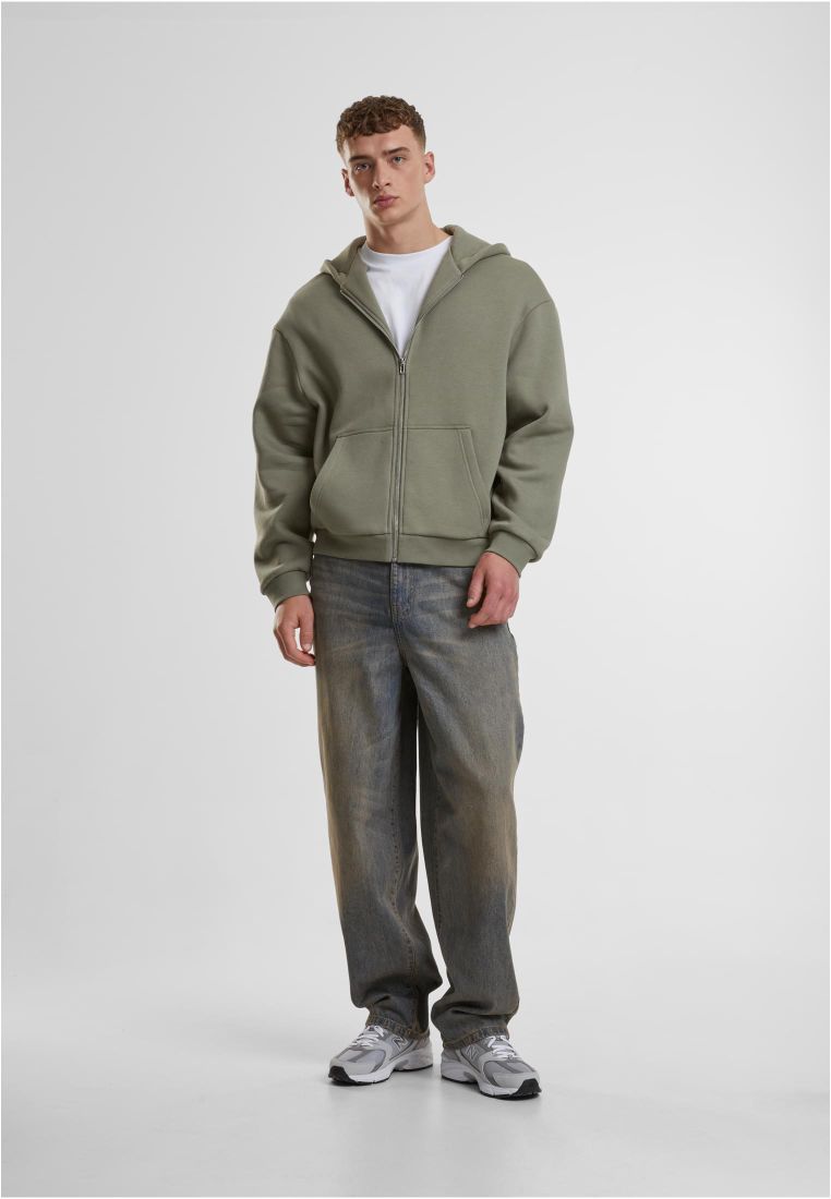 Fluffy Zip Hoody - - TTUTB7284 - 2736