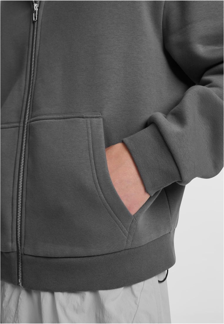 Fluffy Zip Hoody - - TTUTB7284 - 1118