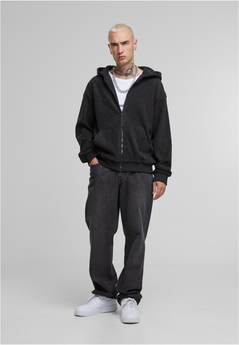 Jaquard Velvet Zip-Hoody -  - TTUTB7303 - 5