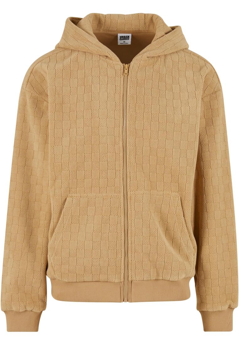 Jaquard Velvet Zip-Hoody -  - TTUTB7303 - 277