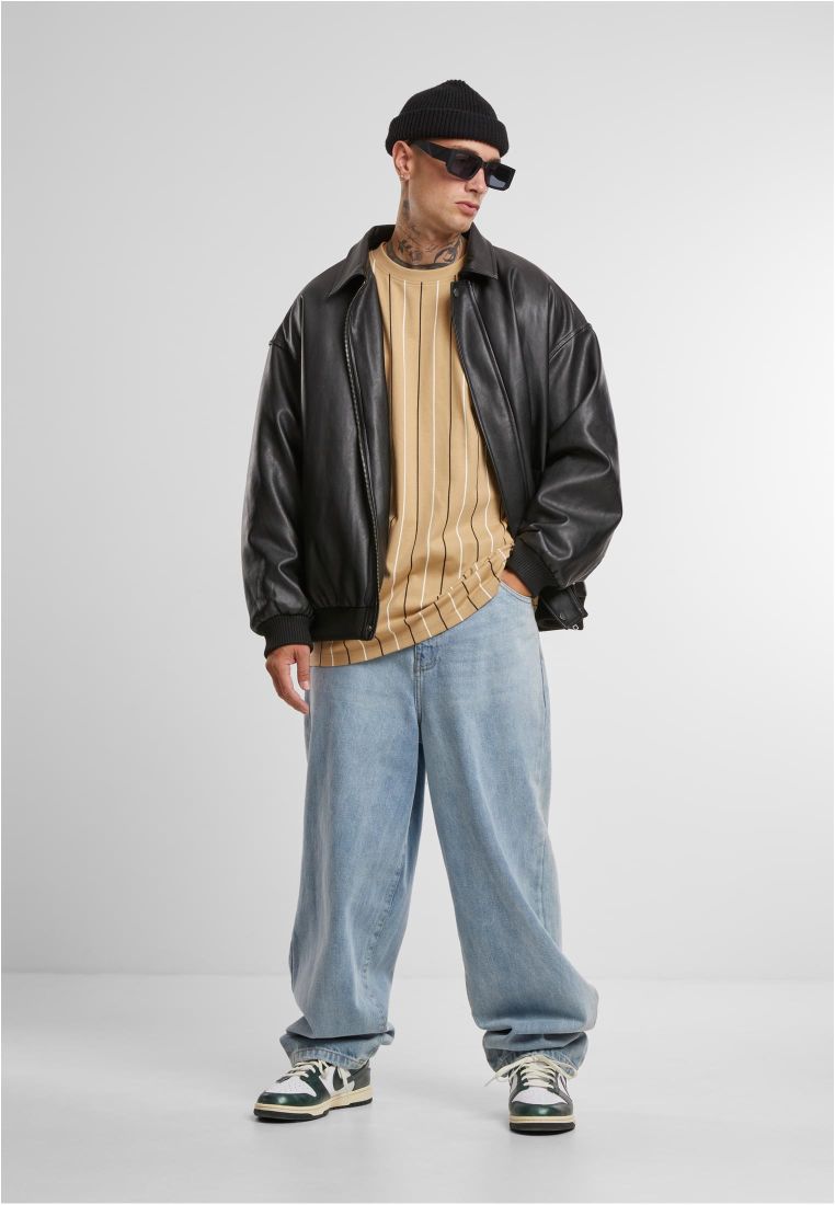 Printed Pinstripe Tee -  - TTUTB7311 - 5