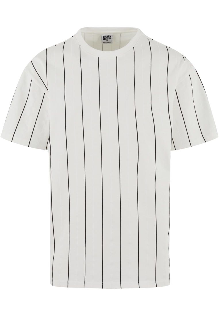 Printed Pinstripe Tee -  - TTUTB7311 - 517