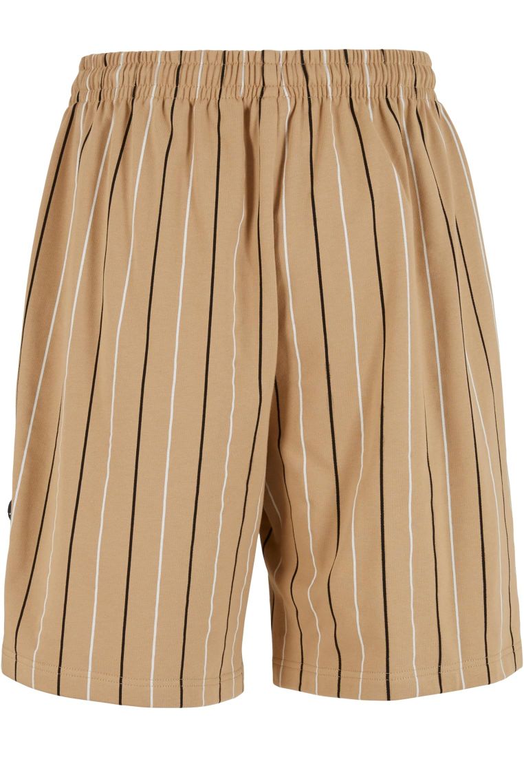 Printed Pinstripe Shorts -  - TTUTB7314 - 10