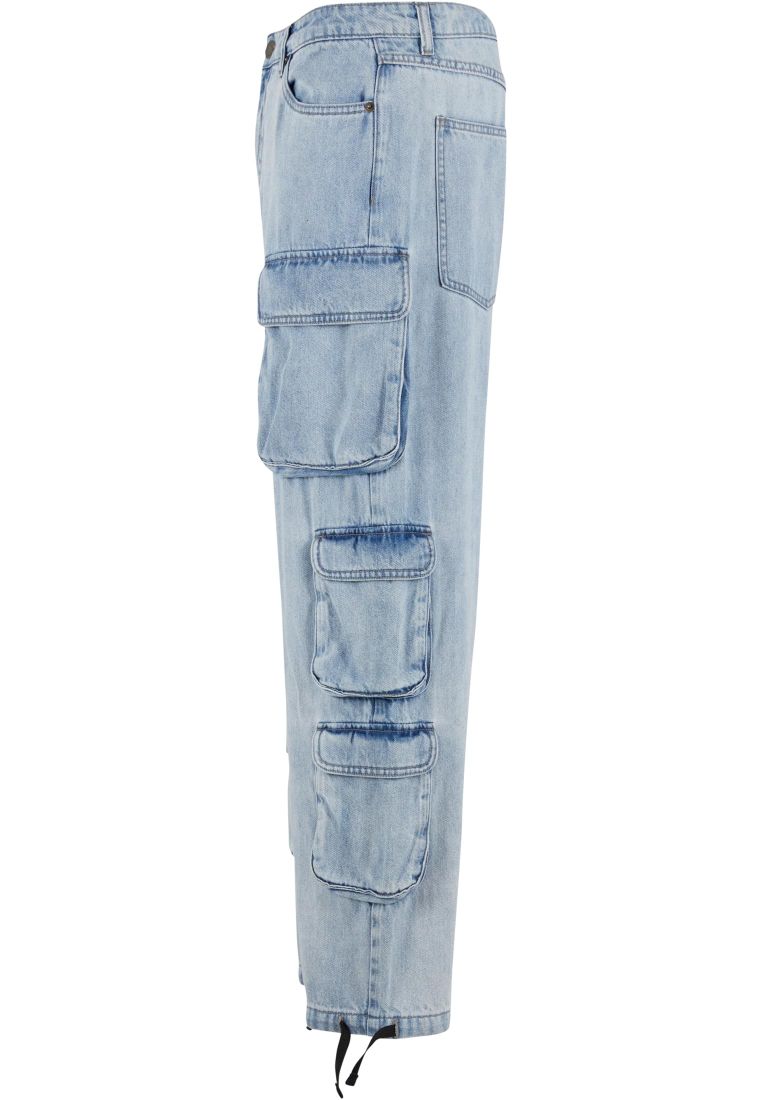 Multi Pocket Denim Cargo - - TTUTB7322 - 40