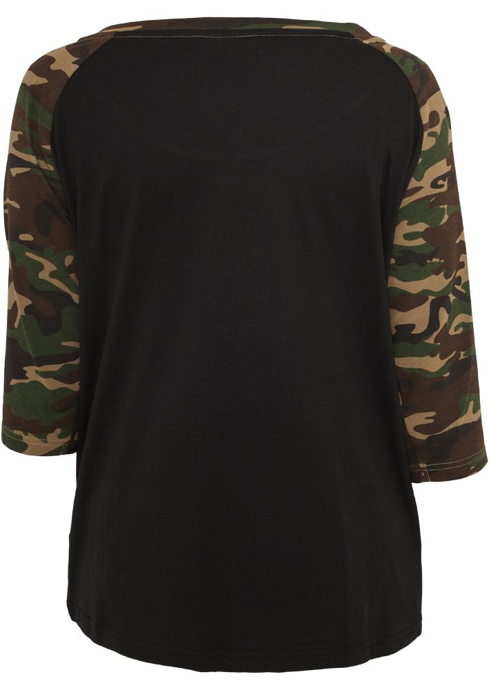 Ladies 3/4 Contrast Raglan Tee - Naisten T-paidat ja Topit - TTUTB733 - 10