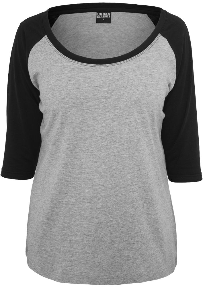 Ladies 3/4 Contrast Raglan Tee - Naisten T-paidat ja Topit - TTUTB733 - 189
