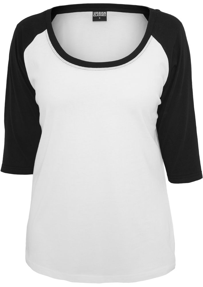 Ladies 3/4 Contrast Raglan Tee - Naisten T-paidat ja Topit - TTUTB733 - 339