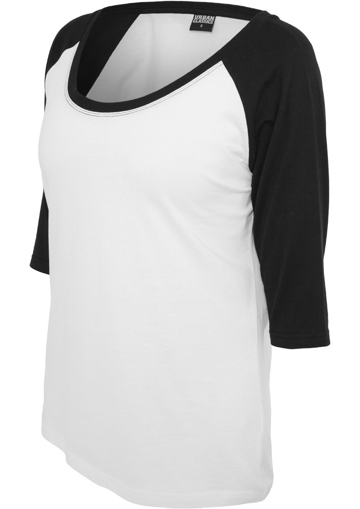 Ladies 3/4 Contrast Raglan Tee - Naisten T-paidat ja Topit - TTUTB733 - 341