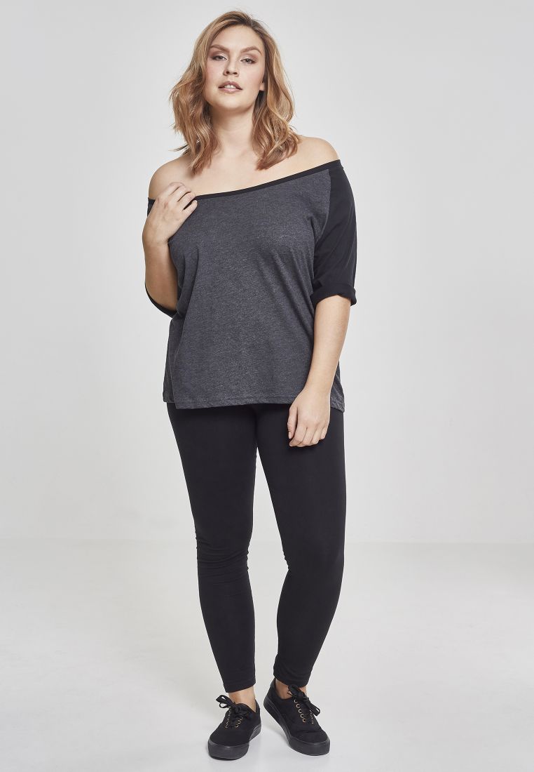 Ladies 3/4 Contrast Raglan Tee - Naisten T-paidat ja Topit - TTUTB733 - 1208