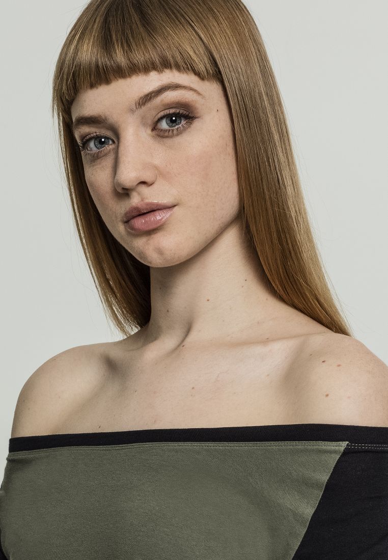 Ladies 3/4 Contrast Raglan Tee - Naisten T-paidat ja Topit - TTUTB733 - 1033