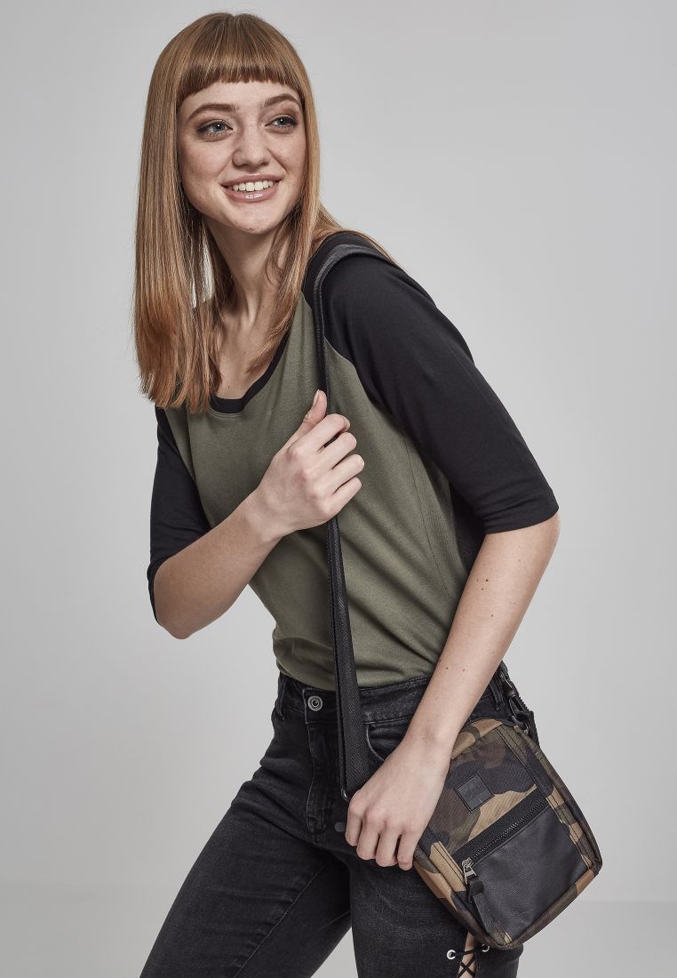 Ladies 3/4 Contrast Raglan Tee - Naisten T-paidat ja Topit - TTUTB733 - 1030