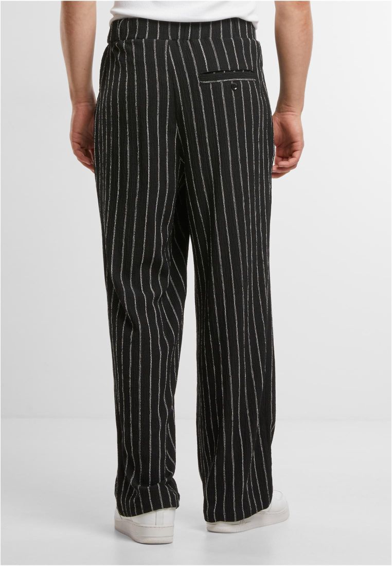 Striped Crinkle Resort Pants -  - TTUTB7341 - 5