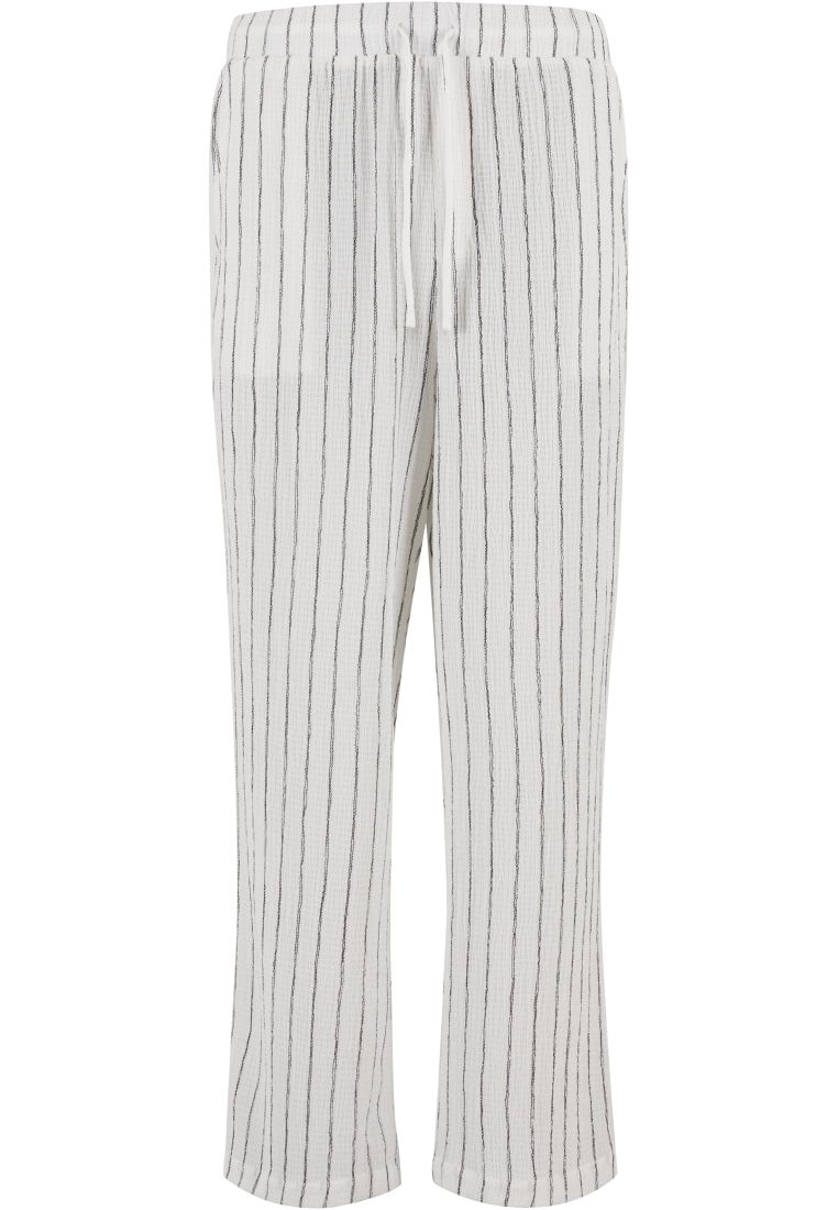 Striped Crinkle Resort Pants -  - TTUTB7341 - 281