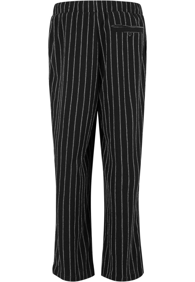 Striped Crinkle Resort Pants -  - TTUTB7341 - 10